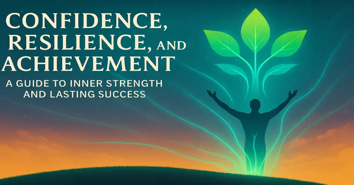 Book cover illustration for Confidence, Resilience, and Achievement mini book from Boosta.life