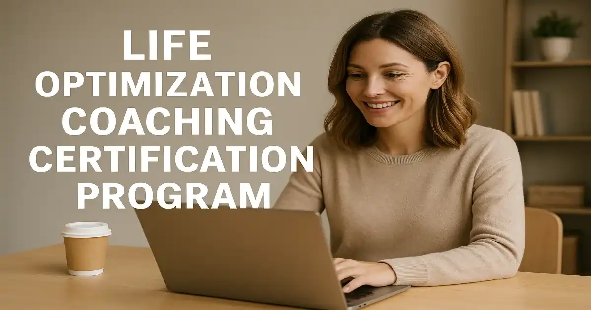 Life Optimization Coaching Certification – Dr. Joe Rubino’s methodology