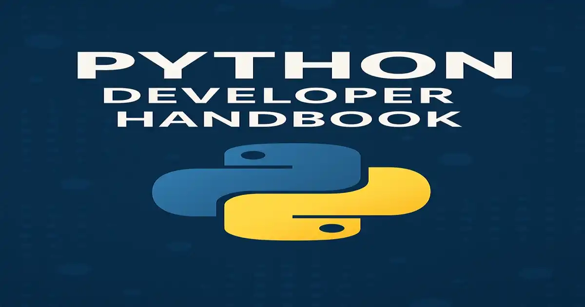 Python Developer Handbook preview – 16:9 cover image