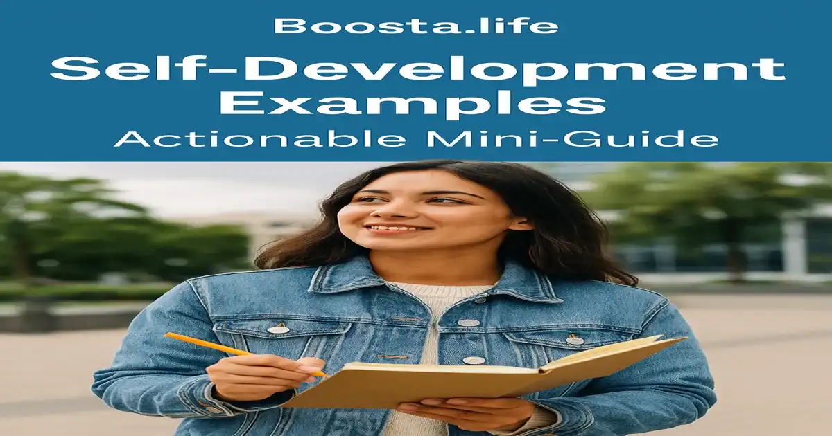 Self-Development Examples Mini Guide preview – 16:9 cover image