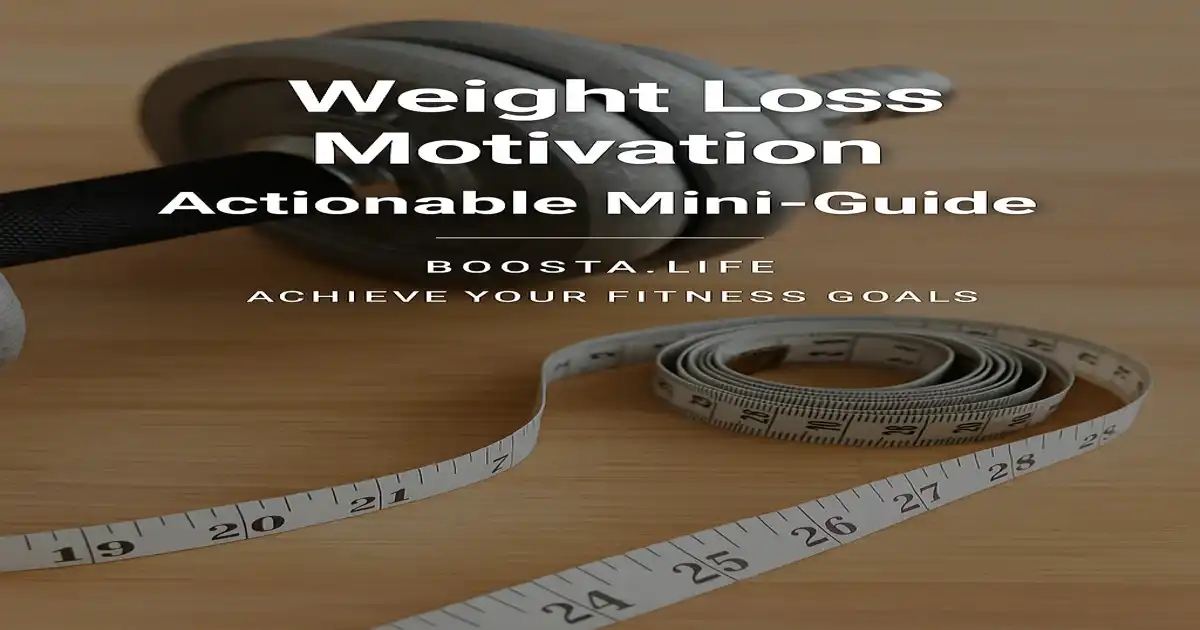 Weight Loss Motivation Mini Guide preview – 16:9 cover image
